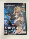 Death by Degrees PlayStation 2 PS2 CIB Complete With Tekken 5 Demo And Manual