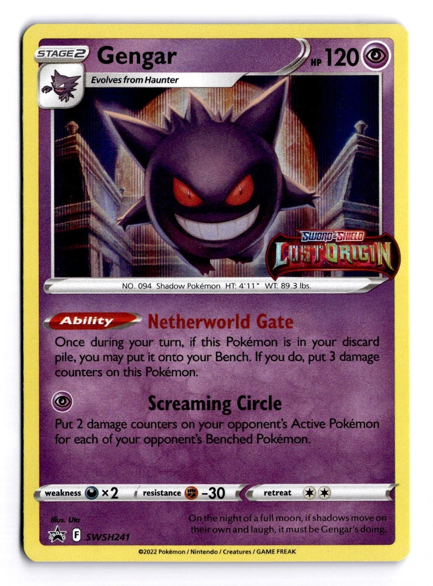 Gengar SWSH241 SWSH: Sword & Shield Promo Cards for sale | eBay