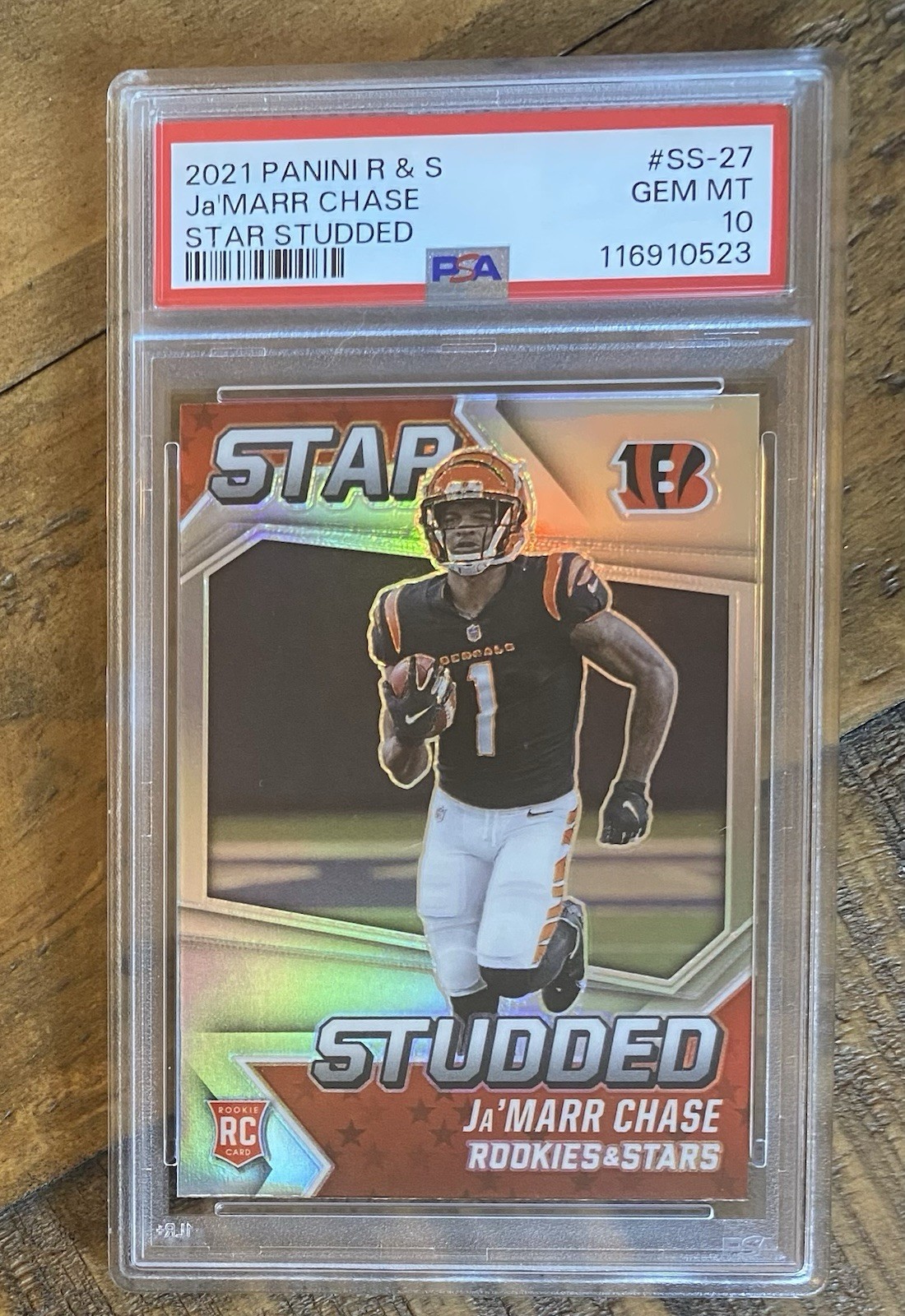 JaMarr Chase Panini Rookies & Stars Star Studded #SS27 Base