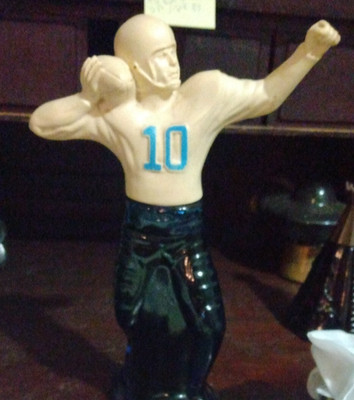 2 from avon Pass play #10  football player bottle. Full 1 still in its original 