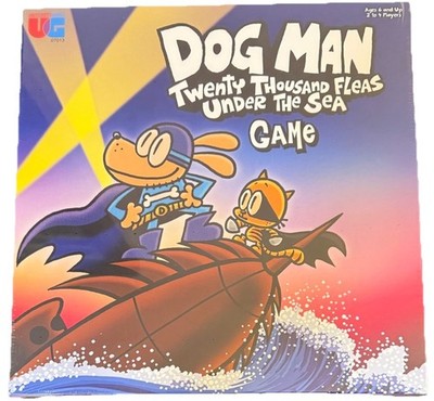 Dog Man Twenty Thousand Fleas Under the Sea Board Game SEALED NEW
