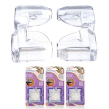 12 Pack L-Shape Cushion Corner Protector Baby Child Safety Table Edge Desk Guard