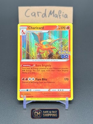 Pokémon Glurak   010/078   Pokémon GO   Holo   English   NM 