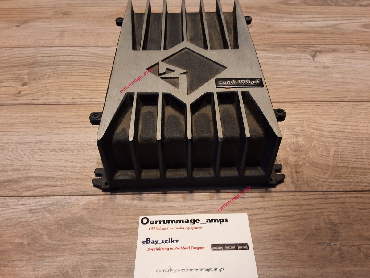 Rockford Fosgate Punch 250a2 アンプ Rockford Fosgate PUNCH 100a2 2 Channel Car Audio Amplifier