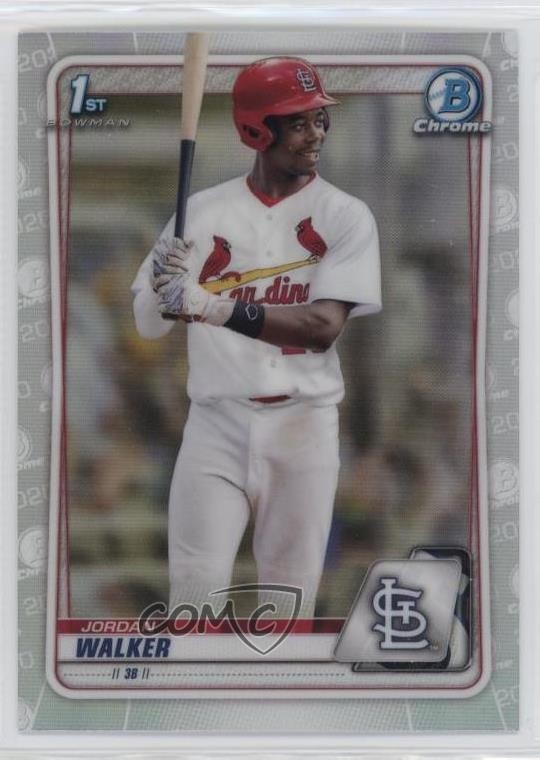2020 Bowman Draft Chrome Refractor Jordan Walker #BD-57 14lm