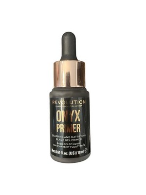 Makeup Revolution Onyx Primer Blurring Mattifying Black Gel Face Base 18ml NEW