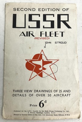 Zweite Ausgabe der UdSSR-Luftflotte (überarbeitet) von John Stroud, Papierbroschüre