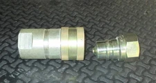 NOS Pioneer Hydraulic Quick Hose Coupling 4050-6P & 4010-6P - 1" Socket x NPT