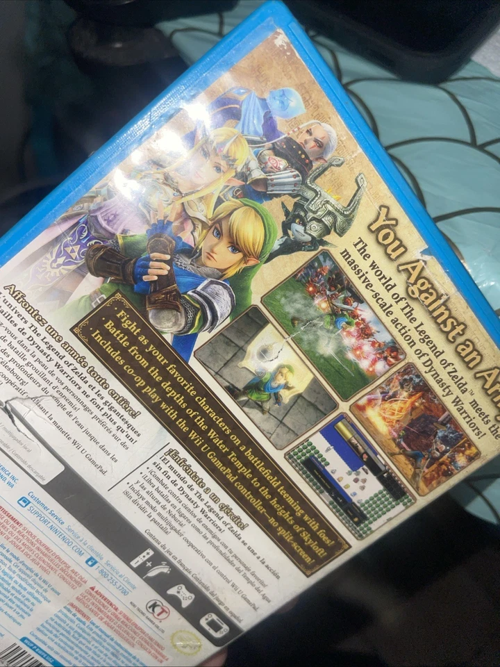 The Legend of Zelda: Hyrule Warriors (Wii U, 2014) Tested Disc & Case - Image 3 of 3