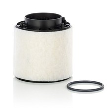 MANN Single Air Filter Service 160mm Diameter Fits Audi Q5 3.0 TDI quattro