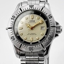 90/Running Oris Diver 7426 Automatic 25 Jewel Watch