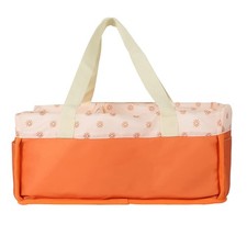 MOMIGO Baby Diaper Caddy Organizer - Portable Nursery Storage Basket for Sun