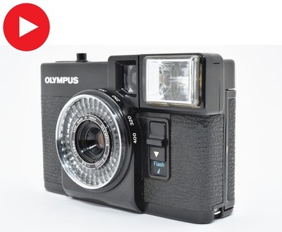 All Works] Olympus Pen EF Black Half Frame 35mm Film Camera From