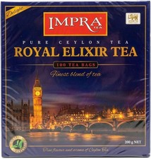 Royal Elixir Delight Black Tea 100 Count Premium Ceylon Tea Bags with