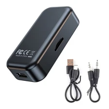 Bluetooth Audio Music Wireless Receiver AUX 3.5mm Home Car Handsfree Connector