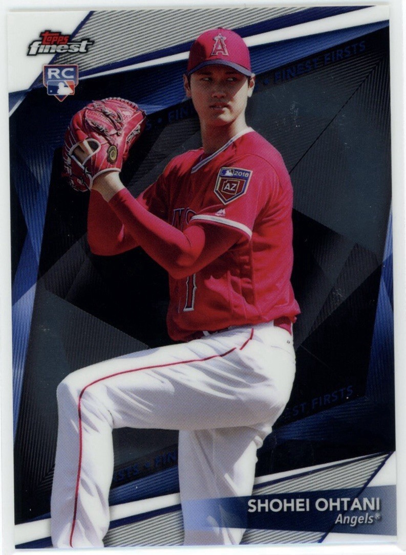 2018 Topps Finest - Finest Firsts Shohei Ohtani #FF-SO (RC)