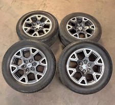 Set Of Used 05-26 Ford F150 Oem Charcoal Machined Wheels On 27560r20 Tires Lt