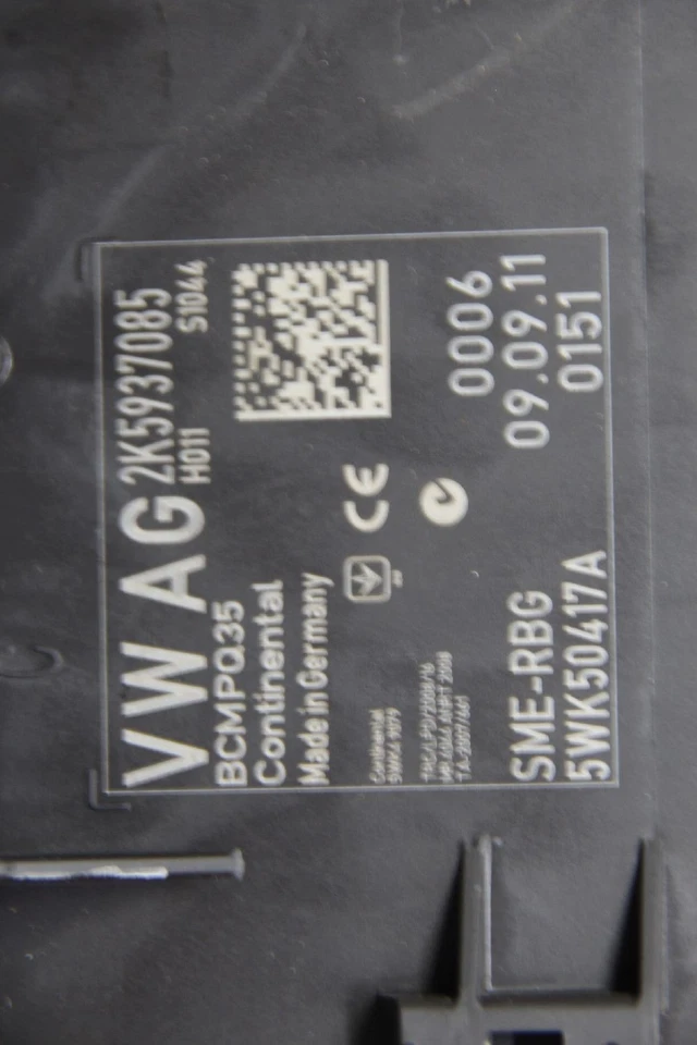 Unità di controllo altro VW CADDY 3 Kasten 2.0 80 kW 109 HP 63577 - Immagine 4 di 4