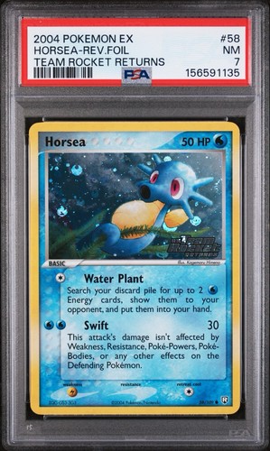 Horsea graded PSA 7 for sale on eBay