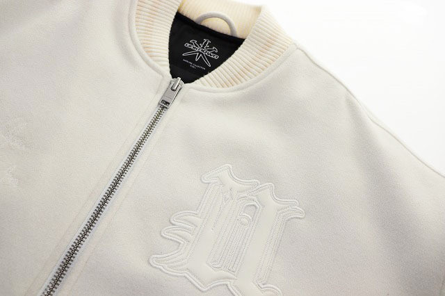 Unknown London Logo Varsity Jacket White L | eBay