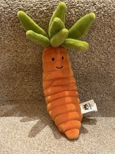 Jellycat Vivacious Vegetable Carrot - No Tags - genuine