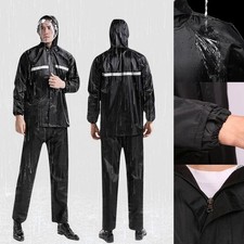 Waterproof Rain Suits Heavy Duty Raincoat Fishing Rain Gear Jacket And Pants Men