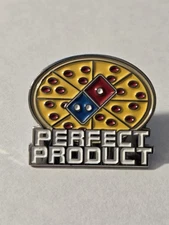 Domino's Pizza "Perfect Product" ENAMEL Hat Pin, Shirt Pin 🍕