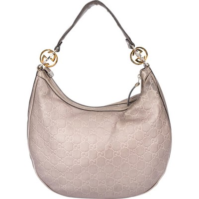 Gucci GG Leather Monogram Twin Handbag Tasche