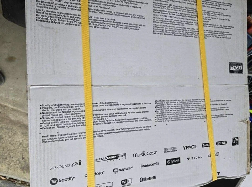 Yamaha AVENTAGE RX-A1080 7.2 Channel A/V Receiver New sealed - Image 2 of 2