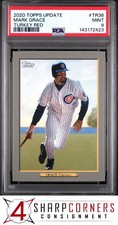 2020 TOPPS UPDATE TURKEY RED #TR36 MARK GRACE POP 1 PSA 9