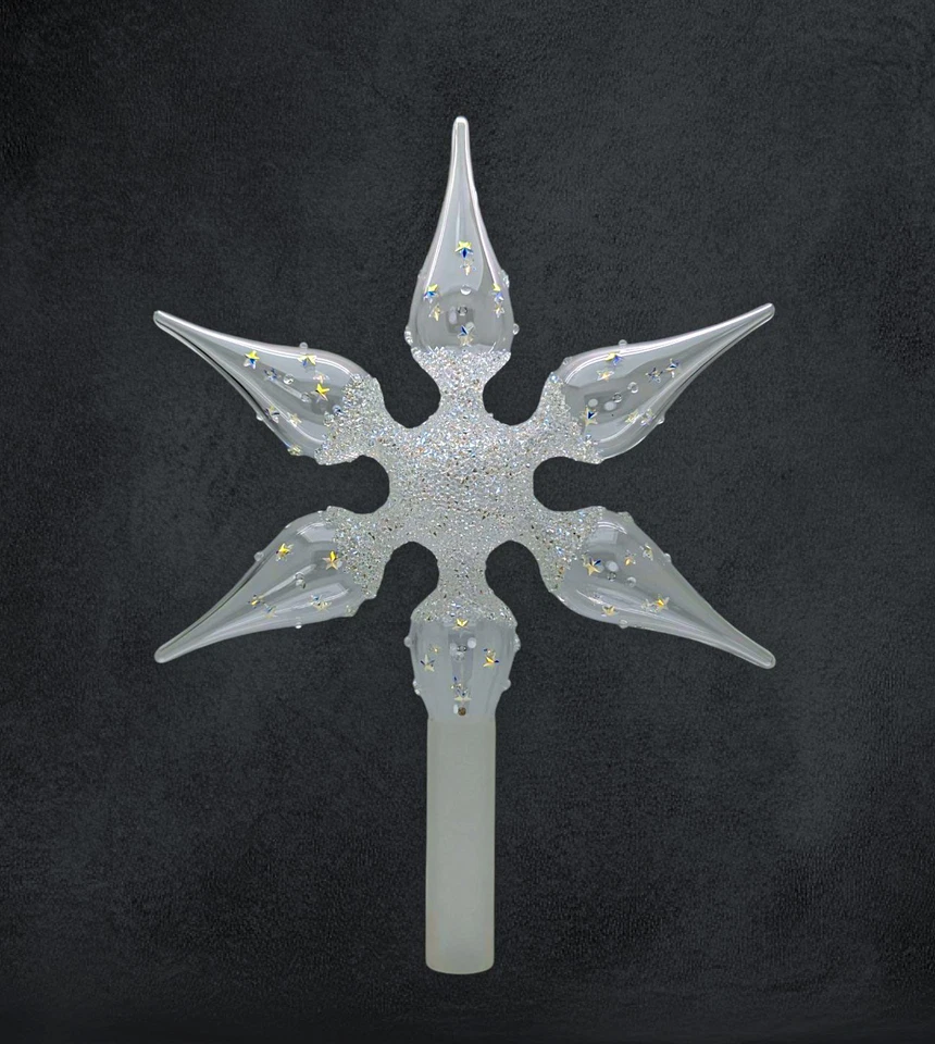 New in Box SWAROVSKI 5685838 Crystal Shimmering Star Tree Topper Deco Display - Image 2 of 4