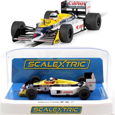 Scalextric C4508 Williams FW11B 1987 British Grand Prix Nigel Mansell 1/32 Slot
