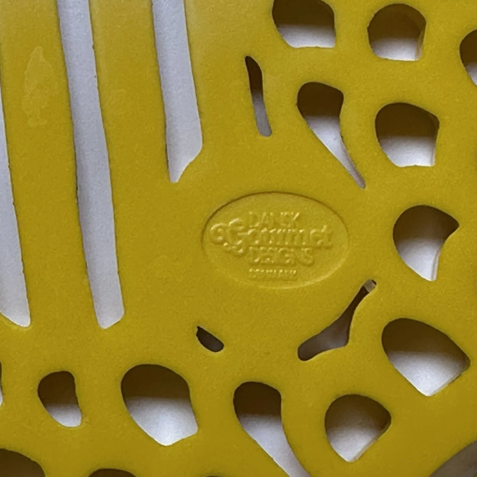 Vintage YELLOW DANSK GOURMET DESIGN Fish Trivet Gunnar Cyren MCM Denmark image 4