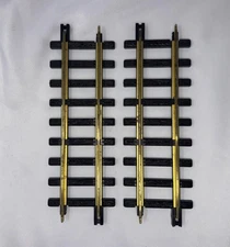 2 New Bright Holiday Express 380 Series Replacement Straight Train Tracks