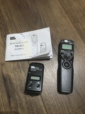 Pixel PRO Wireless Timer Remote Control TW-283RX & TW-283TX For Canon & Nikon