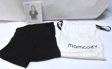 Mom Cozy Baby Wrap Carrier Easy To Wear Infant Lightweight Black 8-35lbs