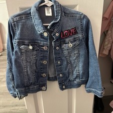 Minnie Mouse Denim Jacket Size 4/5