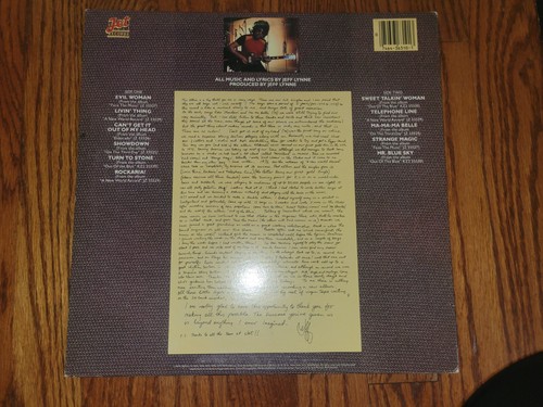 Vintage 1979 Electric Light Orchestra ELO’s Greatest Hits Vinyl LP Record Album - Picture 3 of 6