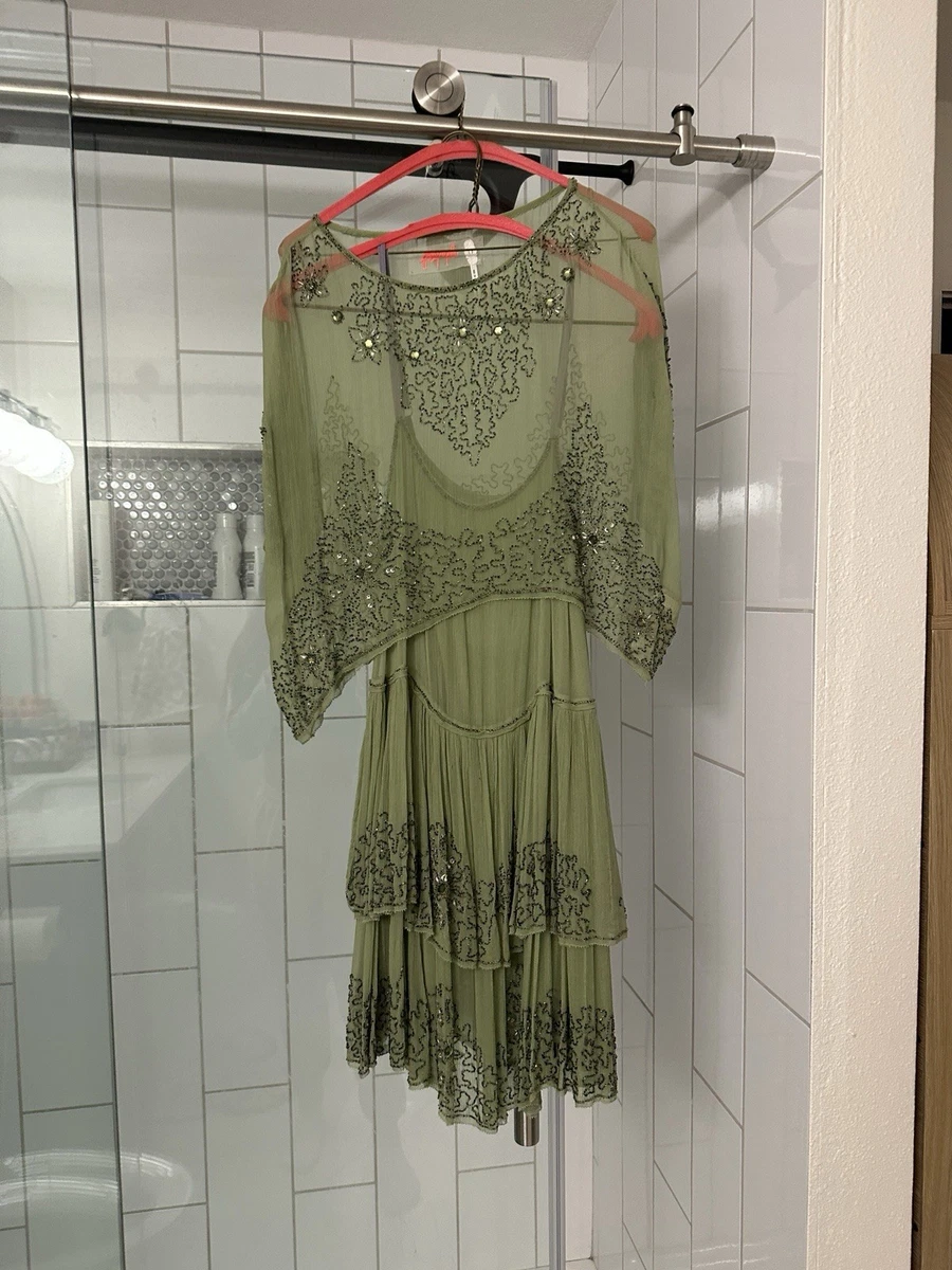 Free People Chiffon Sleeveless Above Knee, Mini Dresses for sale