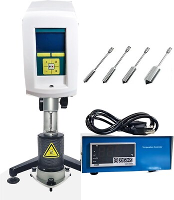 High Temperature Viscosity Meter Viscometer with Range 50 3,300,000cP 15 -250 