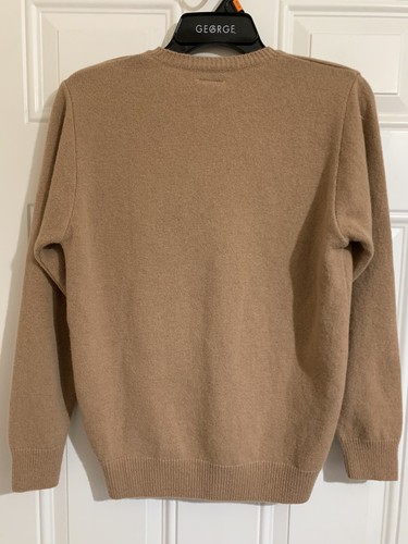 Game Of Thrones Women’s Sweater HBO Wool Lannister Small Tan Made Scotland Knit - Picture 9 of 11