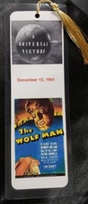 Classic Horror Movies Bookmark - Hand Made - Choose Movie - 5 ml - size 8" x 3"