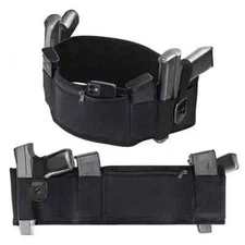 Tactical Belly Band Holster Concealed Hand Gun Carry Pistol Waist Hidden Belt