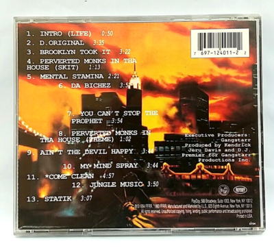 CD) Jeru The Damaja – The Sun Rises In The East, US Press, 697-124