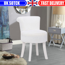 Dressing Table Stool Chair Velvet Piano Chair Makeup Seat Vanity Pouffe Bedroom-