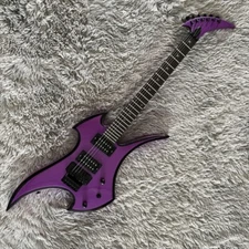 Rockingbird Custom Purple Electric Guitar 6 String Solid Body Rosewood Fretboard
