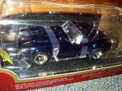 1964 Shelby Cobra 427 S/c Road Tough Die Cast Metal Factory Built 
