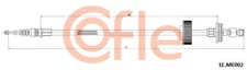 Cofle 1E.ME002 cable pull, parking brake for Mercedes-Benz