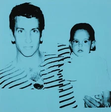 ANDY WARHOL Pop Art Poster or Canvas Print "Kenny and Zena Scharf" Up to 24''