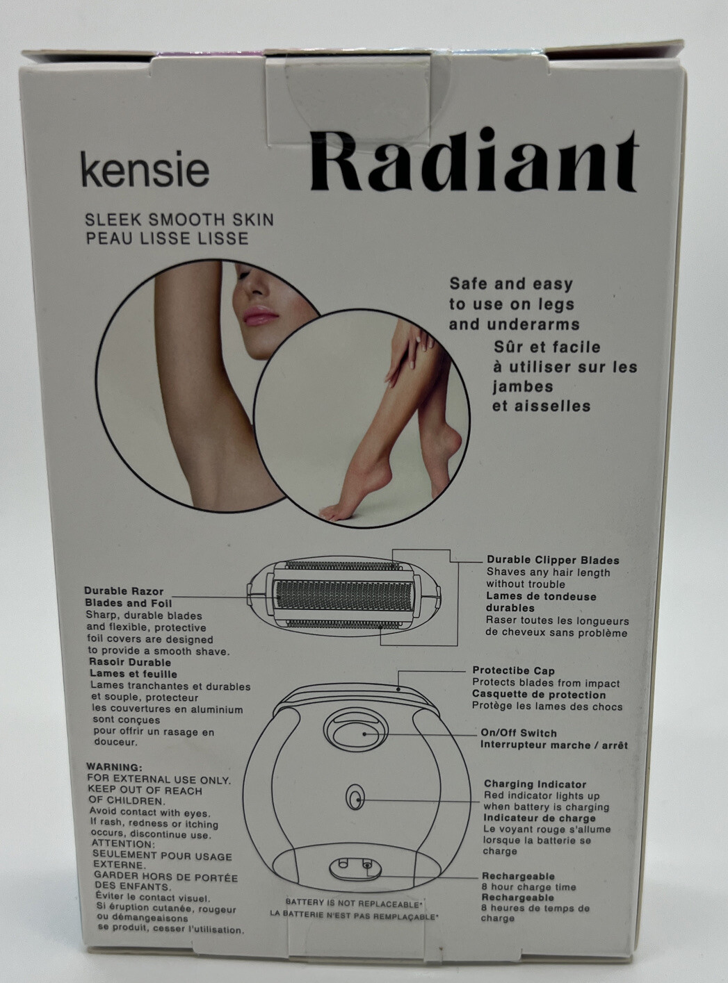 Kensie - Radiant Electric Wet/Dry Shaver - New In Box